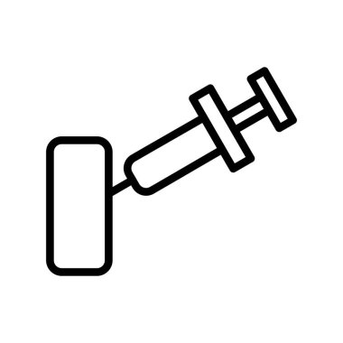 syringe vector icon design