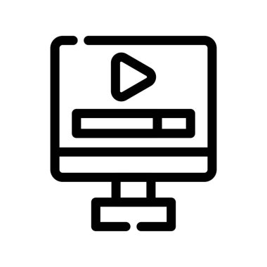 Video kamera simgesi, özet biçimi