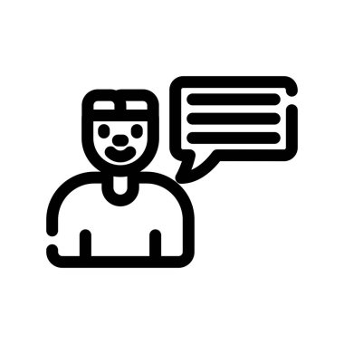 konuşma balonu simgesi, özet biçimi