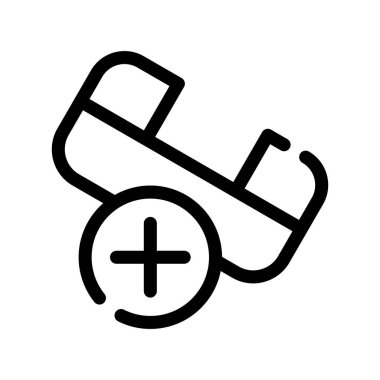 Modern oto tamir simgesinin vektör illüstrasyonu