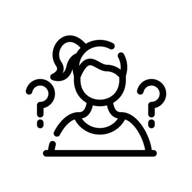 Müşteri hizmeti vektör çizelgesi çizimi