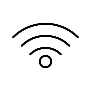 wifi simgesi vektör illüstrasyonu