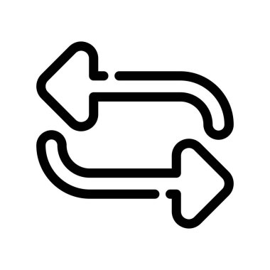 Bir köpek simgesinin vektör illüstrasyonu