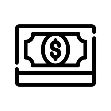 Bill simgesi vektör illüstrasyonu