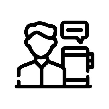 Kahve dükkanı simgesinin vektör illüstrasyonu, özet biçimi