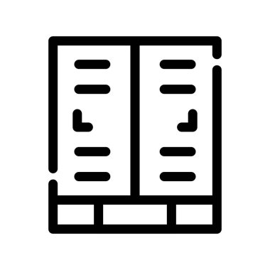 Modern b 'nin vektör illüstrasyonu eksik simgesi