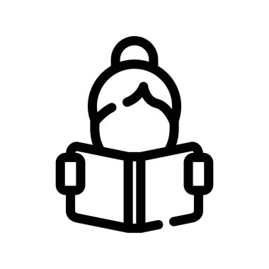 Beyaz arka plandaki bir adamın vektör çizimi