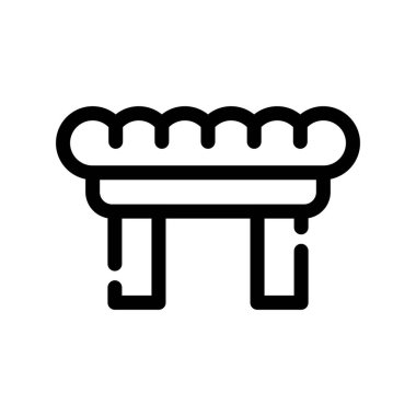 Gıda simgesinin vektör illüstrasyonu