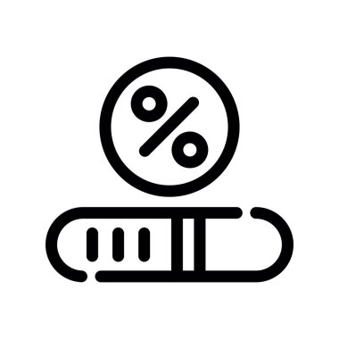 USB flash sürücü simgesini, anahat stili