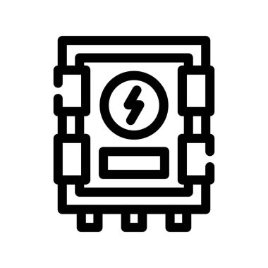 İşlemci simgesi, vektör illüstrasyonu