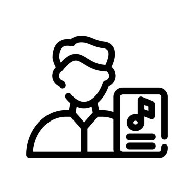 Vektör illüstrasyonu, simge ögesi arkaplanı