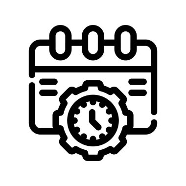 Kamera Vektör Satırı Simge Tasarımı