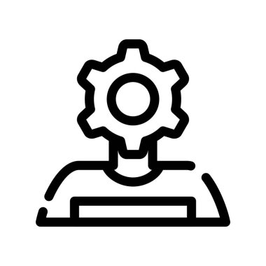 seo modern simgesinin vektör illüstrasyonu