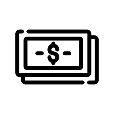 Para Vektörü simgesi kolayca düzenleyebilir ya da düzenleyebilir