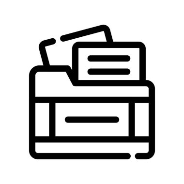 Yazar kasa ikonu. Beyaz arkaplanda izole edilmiş web tasarımı için ana para kasası vektör simgesi