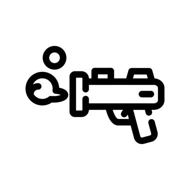 Tabanca simgesi vektör illüstrasyonu