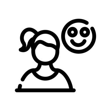 Erkek ve kız ikonu, taslak biçimi