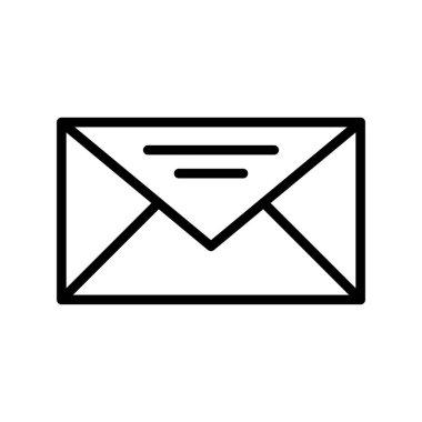 posta simgesi, vektör illüstrasyonu