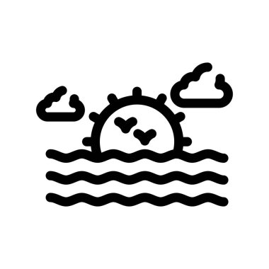 Web uygulaması için illüstrasyon vektör simgesi