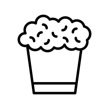 Patlamış mısır simgesi, taslak biçimi