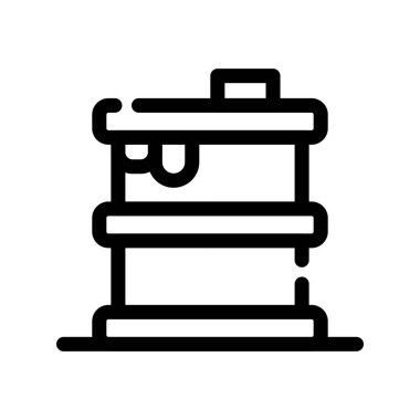 Kahve makinesi ikonu. Beyaz arkaplanda izole edilmiş web tasarımı için özet kahve makinesi vektör simgesi