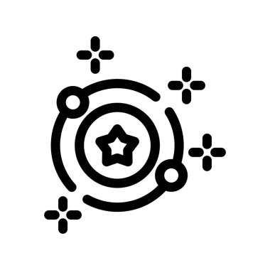 tasarım biçimi ve mobil sunum konsepti için siyah arkaplan üzerindeki ana vektör simgesi