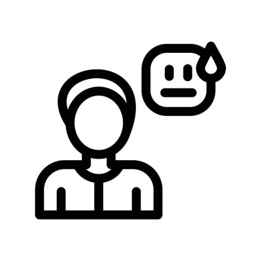 insanlar ve sosyal medya çizgi vektör simgeleri