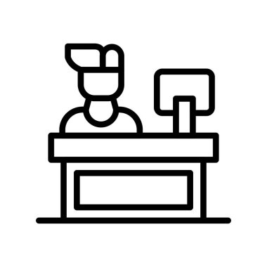 Masa tablosu satır simgesi çizimi olan masa