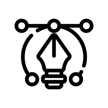 seo modern simgesinin vektör illüstrasyonu