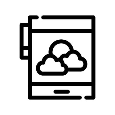 vektör çizim tasarım bulut