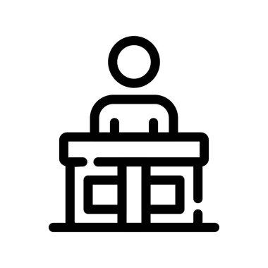 kutu simgesi vektör illüstrasyonu