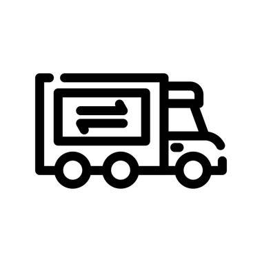 kamyon simgesi çizimi