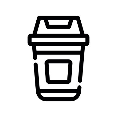 Kap ikonu vektör illüstrasyonu