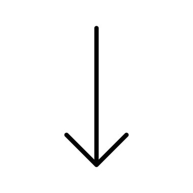 ok simgesi vektör illüstrasyonu