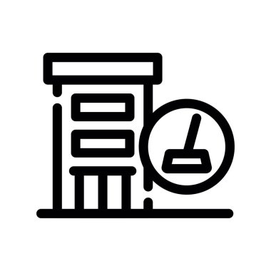 Zaman simgesi vektör illüstrasyonu