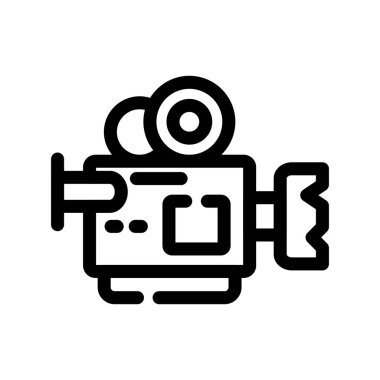 sinema kamerası vektör simgesi