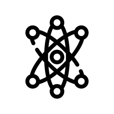 Bir yıldız simgesinin vektör illüstrasyonu