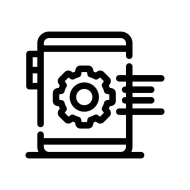 vektör cep telefon simgesi