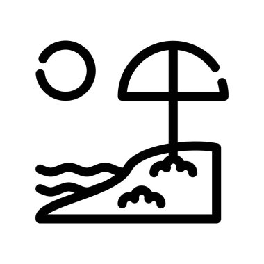 Modern simgenin vektör illüstrasyonu