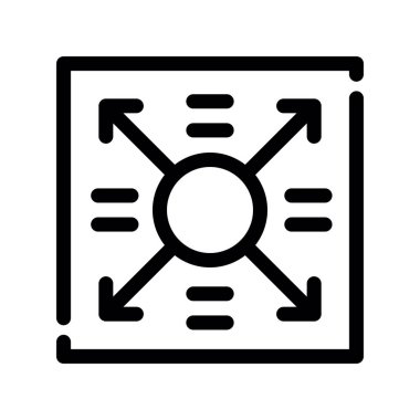 Ağ web simge vektör çizim