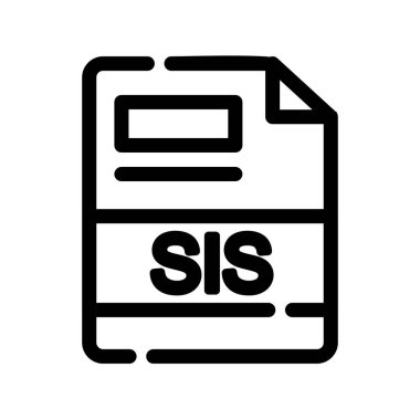 dosya biçimi vektör illüstrasyonuName