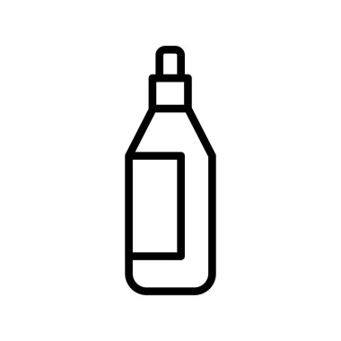 Bir şişe sıvının vektör çizimi