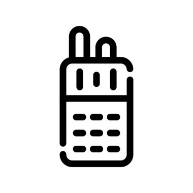 Şeffaf bir arkaplanda takvim vektör illüstrasyonu. Birinci kalite semboller. Konsept ve grafik tasarım için ince çizgi simgesi.