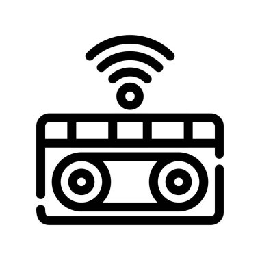 kablosuz radyo simgesi, özet biçimi