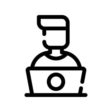 özet vektör illüstrasyon simgesi