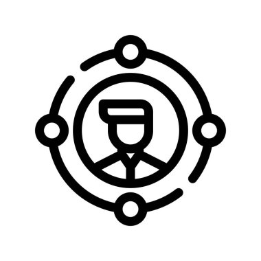 Ağ web simge vektör çizim