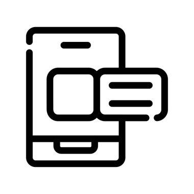 seo modern simgesinin vektör illüstrasyonu