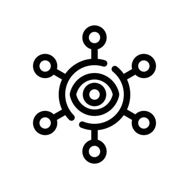 vektör ince çizgi simgesi ayarlanıyor