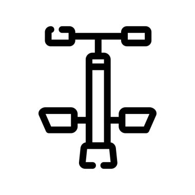 Modern bir simgenin vektör illüstrasyonu