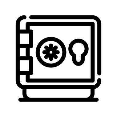 bilgisayar monitörü ikon vektör çizimi çizimi